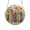 A003- Style C, variant on Acrylic Suncatcher Window Hanging 2D Sun Moon Stained Glass Style Wall Decor 1Pc Puzzle Ornament