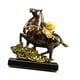 thumbnail image 5 of Escultura de caballo, adorno de mesa, centro de mesa de resina, artesanía, figura Feng Shui Vistoso, 5 of 8