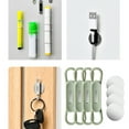 thumbnail image 2 of 4Pcs Magnetic Pen Holder for Lockers Fridges Whiteboard Silicones Marker Holder, 2 of 14