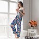 thumbnail image 5 of Fotbe Cute Popcorn Pantalones de Pijama para Mujer, Pantalones de Dormir, Pantalones Pj con Cordón y Bolsillos-Medium, 5 of 6