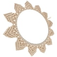 thumbnail image 6 of OUNONA Bohemian Style Wall Decor Cotton Rope Mirror for Home Use Khaki Color 7.87 Inches, 6 of 8