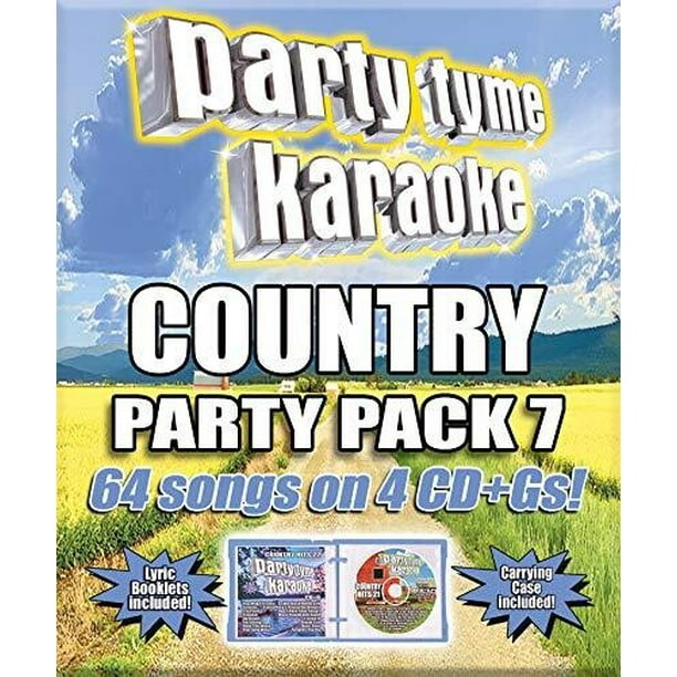 Party Tyme Karaoke Country Party Pack 7 (Various Artists) Walmart