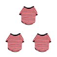 thumbnail image 3 of Chaleco Suavidad Rayas Methold para Cachorros Ropa Multicolor Sudadera Rojo XXL CBP393505, 3 of 6