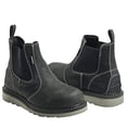 thumbnail image 2 of FSI FOOTWEAR SPECIALTIES INTERNATIONAL NAUTILUS Avenger Men's 5-inch Wedge Soft Toe Waterproof Chelsea Work Boots Black - A7605, 2 of 7