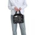 thumbnail image 5 of Never Trust The Living - Beetlejuice Insulated Lunch Bags Waterproof Picnic Bags Lunch Tote for Woman Work Children School, 5 of 5