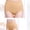 Beige, variant on TANGNADE Panties for Women Plus Size Women's Pure Cotton High Waist Can Be Used Postpartum Tummy Lifting And Hip Large Embossed . Underwear Purple