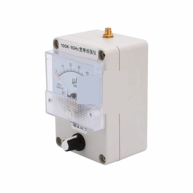 100KHz-1000MHz Spectrum Analyzer Field Strength Indicator Meter Signal Level Meter + Antenna For Electrician Tool