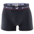 thumbnail image 4 of Mustang Men Retro Shorts 3 Pack - Boxer Shorts, Pants, True Denim Black/Grey M (Medium), 4 of 5