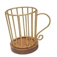 thumbnail image 2 of Coffee Filter Case Metal Organizer Coffee Filter Storage Container Paper Storage A gold, 2 of 8