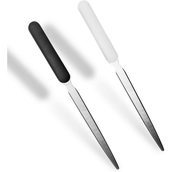 Letter Opener, Lightweight Open Letter Knife Artistic Envelope Opener Humanized Grip for Home Office School - 2 Pack