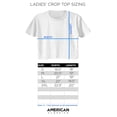thumbnail image 2 of Yellowstone Dark Logo Graphite Heather Women's Festival Cali Crop T-Shirt, 2 of 2