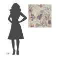 thumbnail image 4 of Global Gallery Albena Hristova 'Silver Delight II' Canvas Wall Art, 4 of 4