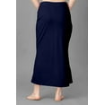 thumbnail image 3 of Trendmalls Lycra Spendex Saree Shapewear Petticoat for Women-P01-Navy Blue, 3 of 6