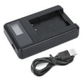 thumbnail image 2 of Single Slot Battery Charger, Easy To Use Camera Battery Charger Overdischarge Protection with LCD Display for  NP-BX1 for Travel, 2 of 7
