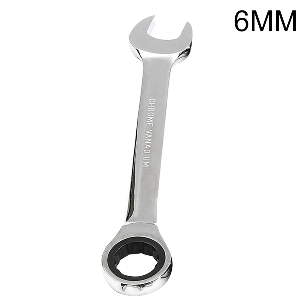 MOUNTAIN MEN Professional Tools 8-18mm Reversible Head Ratchet Wrench Spanner Set Metric Spanner Torque Gear Socket Spanner Nut Polished Hand Tool Keys Set Well-crafted Size : 15mm 