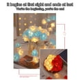 thumbnail image 7 of UNLLLL LED Roses Colorful Lights, 1 Pcs Flashing String Lights, Bedroom Decorative Flower Battery Lights for Party Wedding Room Romantic Confession, 7 of 7