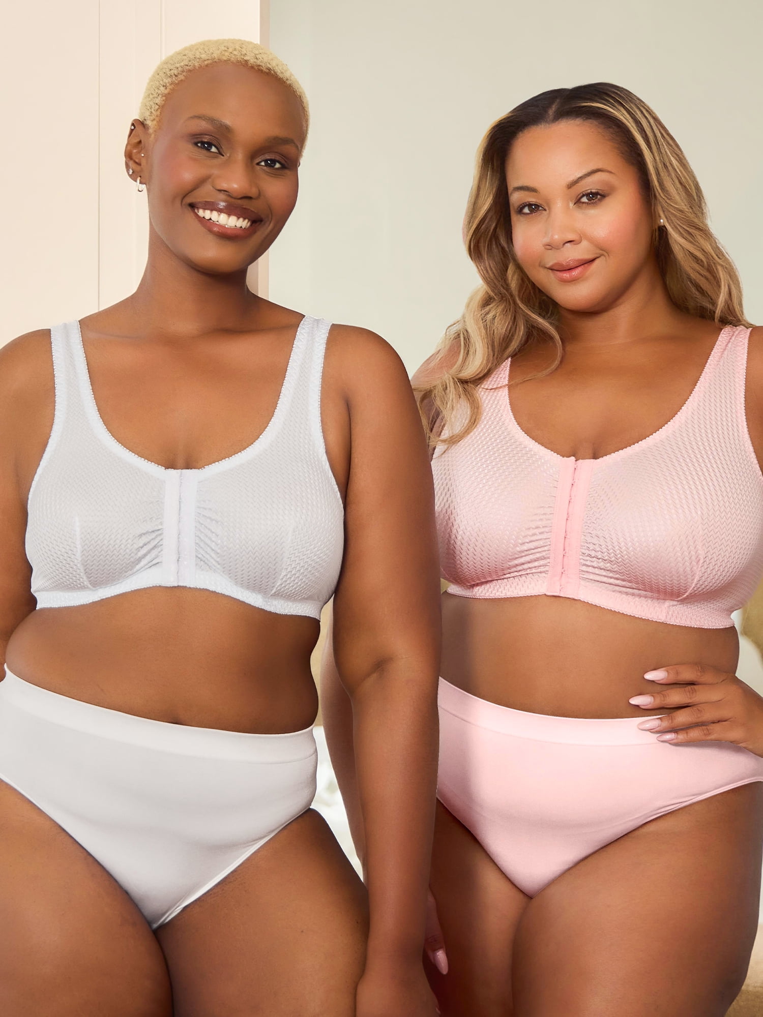The Marlene - Wireless Silky Front-Closure Comfort Bra