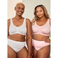 thumbnail image 5 of The Marlene - Wireless Silky Front-Closure Comfort Bra, 5 of 6