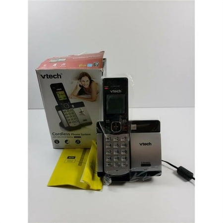 UPC: 0735078036490 | VTech 100734 Cordless Phone with Caller ID  Silver & Black