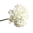 thumbnail image 2 of Matsuzay Rama de hortensia artificial, decoración de DIY falsa de seda, , flores decorativas, ramo, fiesta, decoración de boda Decoración del hogar Blanco, 2 of 6