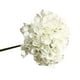 thumbnail image 2 of Naiovety Rama de flor de hortensia artificial, bonsái falso de seda para jardín, decoración de DIY, ramo de flores de pared de para boda Decoración del hogar Blanco, 2 of 6
