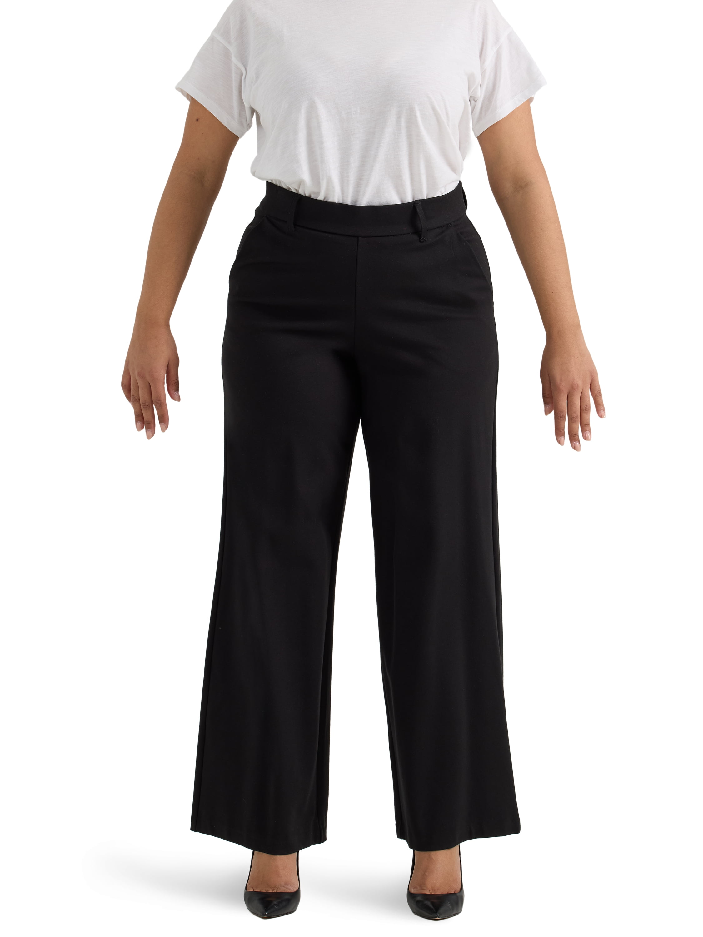 Lee® Women's Plus Ultra Lux Comfort Anywear Wide Leg Pant