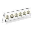 thumbnail image 1 of JIAHAOO Clear Plastic Coin Display for Collection Commemorative Coins Holder Organizer Showcase 20cm Stand Coins Not Included, 1 of 9