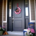 thumbnail image 2 of Metal Patriotic Old Glory Americana Flag Barn Star Wall Decor July of 4th Independence Day Decor, 2 of 4