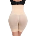 thumbnail image 3 of Werena Shapewear Shorts Tummy Control for Women High Waisted Body Shaper Underwear Slimming Slip Shorts Under Dresses, 3 of 7