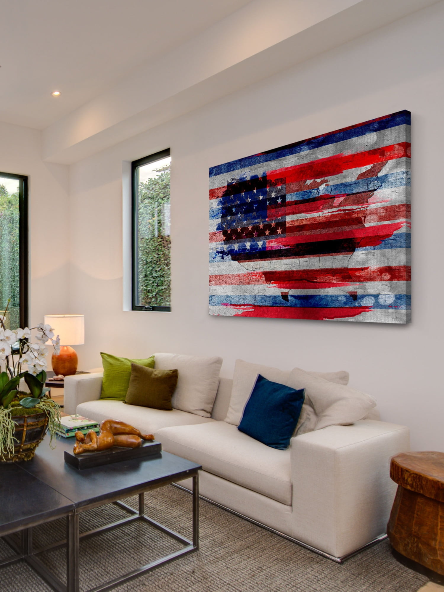 Parvez Taj "Land of the Free" Print on Canvas