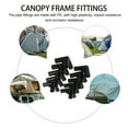 thumbnail image 2 of Pcs Right Angle Tee Joint Tents Canopy Pipe Fittings Canopy Tent Fitting Greenhouse Pipe Connector, 2 of 6