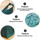 thumbnail image 3 of Bolsa de cosméticos en forma de diamante, portátil, de gran capacidad, impermeable y multifuncional, fabricada en PU., 3 of 5