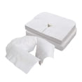thumbnail image 2 of 100 fundas de almohada desechables para salón de belleza, fundas suaves y profesionales para reposacabezas de sillas, mesas de , camas de salón Forma de Y, 2 of 8