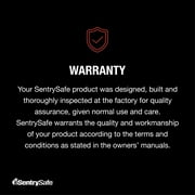 SentrySafe SFW123ES Fire-Resistant and Water-Resistant Safe with Digital Keypad Lock, 1.23 Cu. ft.