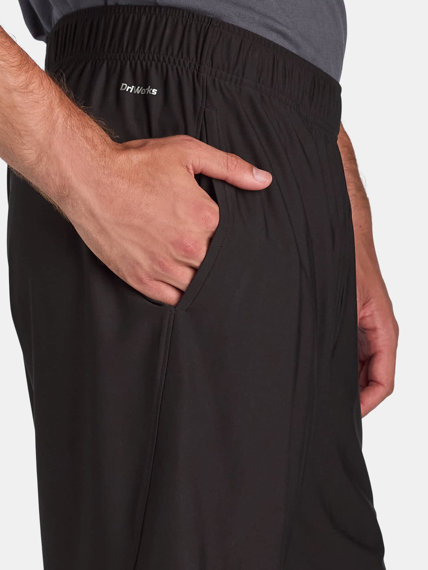 Athletic Works Men's & Big Men’s Jersey Knit Shorts, 9" Inseam, Sizes XS-5XL