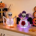 thumbnail image 7 of Groundbreaker Skeleton 10 X 9 Inch Skeleton Decoration Scary Outdoor Halloween Decorations for Yard Lawn and Garden Graveyard Scene White 1 Pack, 7 of 7