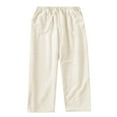 thumbnail image 3 of Women Winter Pyjama Trouser Casual Pants with Side Pockets Drawstring, 3 of 6