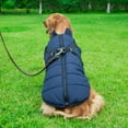 thumbnail image 6 of Padded Vest Dog Jacket - Warm Zip Up Dog Vest Fleece Jacket with Dual D Ring Leash - Winter Water Resistant Small Dog Sweater - Dog Clothes for Small Dogs Boy and Medium Dogs for Everyday Use, 6 of 7