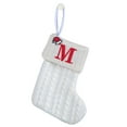 thumbnail image 2 of Jacenvly Christmas Gift Bags Decorative Knit Socks Wool Stockings Embroidered Alphabet Children'S Candy Gift Bag White Christmas Socks Gift Bag Christmas Decorations, 2 of 4