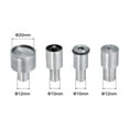 thumbnail image 2 of Unique Bargains Electric Snap Press Machine Setter Snap Buttons Die Set for 831# Fasteners 20mm Dia, 2 of 5