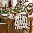 thumbnail image 2 of Xmas Tree Christmas Table Runner, Seasonal Winter Kitchen Dining Table Decoration for Home Party Decor 13x48 Inch, 2 of 6