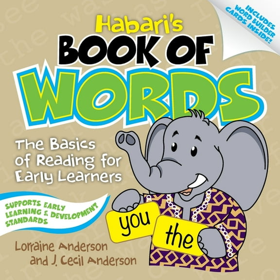 Habari Books Habari's Book of Words: The Basics of Reading for Early Learners, Book 4, (Paperback)