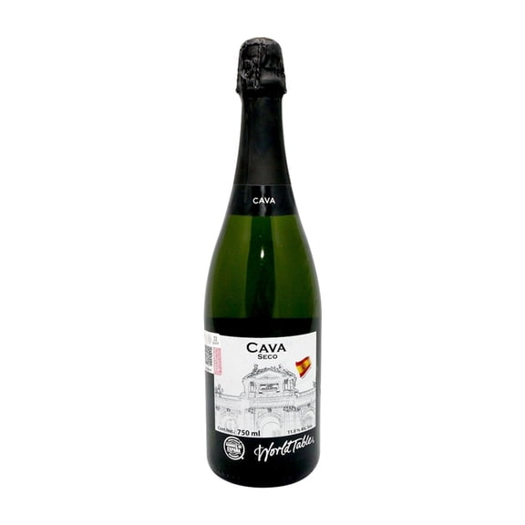 Vino Espumoso World Table Cava seco 750 ml