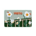 thumbnail image 1 of Ohufall Non Slip Shower Mat Washable Rugs Bathroom Rugs Absorbent Flocking Non Slip Floor Mat For Bathroom Toilet Door Bedroom Door Foot Mat, 1 of 2