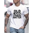 thumbnail image 1 of Camiseta con estampado "Las vidas pasadas importan" para hombre, ropa de verano para adultos, hombres, mujeres, adolescentes, jóvenes y ocio., 1 of 5
