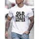 thumbnail image 1 of Camiseta con estampado "Las vidas pasadas importan" para hombre, ropa de verano para adultos, hombres, mujeres, adolescentes, jóvenes y ocio., 1 of 5