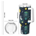thumbnail image 4 of Bingfone Space and Animals for 40 Oz Stainless Steel Travel Mug Double Wall Water Coffee Cup for Home,Office, Outdoor Works Great for Ice Drinks and Hot Beverage, 4 of 8