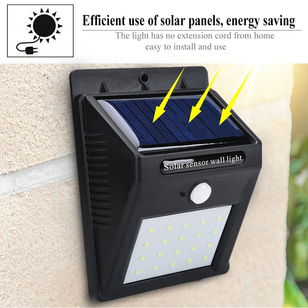 Greensen Portable Outdoor Waterproof Solar Power LED Motion Induction