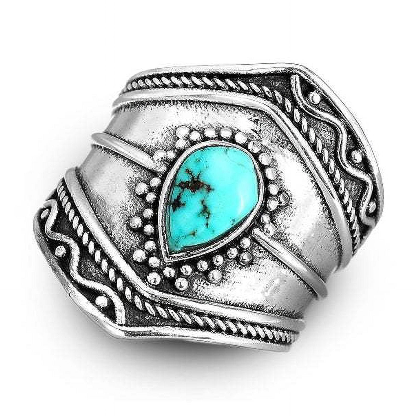 Nvzi Vintage Women Creative Design Personalized Fashion Women's Ring Engagement Ring Wedding Band Ring for Women（7）