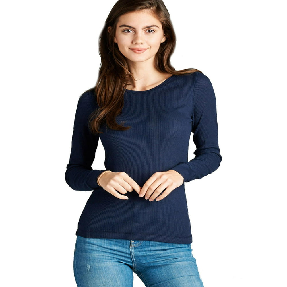made-by-olivia-made-by-olivia-women-s-plain-basic-round-crew-neck